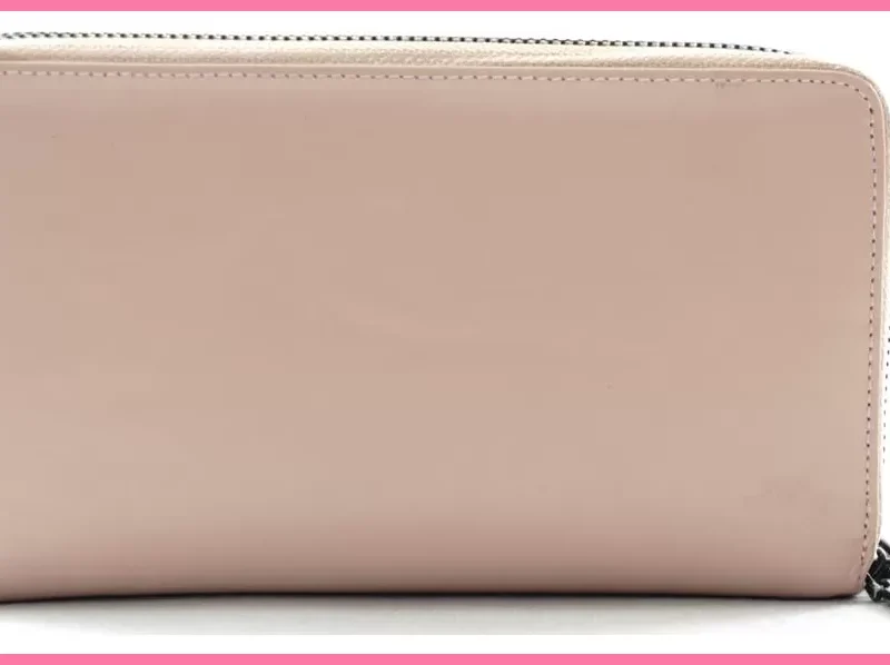 Lorenti duplarekeszes női bőr pénztárca, rózsaszín shoppertaska-hu 3